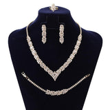 NEW ARRIAL - Gorgeous Vintage Ladies AAA+ Cubic Zirconia Diamonds Jewellery Set - The Jewellery Supermarket