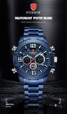 NEW MENS WATCHES - Top Luxury Quartz Military Waterproof Carbon Fiber Case Sport Watches - The Jewellery Supermarket