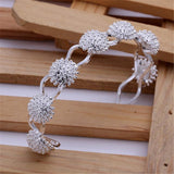 Fireworks Design Silver Necklace Earring Bracelet Rings Jewellery set for women - Charming Fashion Jewellery - The Jewellery Supermarket