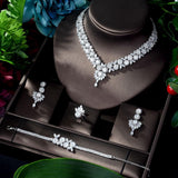 NEW - Exclusive Shining AAA+ Cubic Zirconia Diamonds Jewellery Set