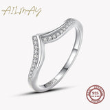 Top Quality AAAA Quality Simulated Diamonds Asymmetry Fashion Fine Ring