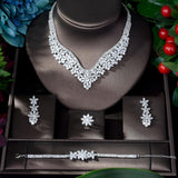 NEW - Appealing Fashion AAA+ Cubic Zirconia Diamonds jewellery Set - The Jewellery Supermarket