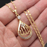 BEST SELLER Islamic AAA Zircon Decorated Various Shaped Religious Style Pendants Necklaces
