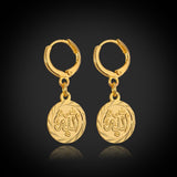 NEW ARRIVAL - Muslim Jewellery Gold/Silver Color Jewelry Fashion Drop Earrings for Women