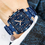 GREAT GIFTS - Top Brand Luxury Fashion Stainless Steel Waterproof Quartz Watch - The Jewellery Supermarket