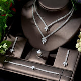 NEW - Appealing Luxury AAA+ Cubic Zirconia Diamonds Elegant Jewellery Set