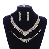 NEW ARRIVAL - Luxury Dazzling Ladies AAA+ Cubic Zirconia Diamonds jewellery Set - The Jewellery Supermarket