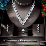 NEW - Luxury Fashion AAA+ Cubic Zirconia Diamonds Women Jewellery Set - The Jewellery Supermarket