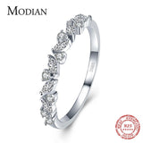 NEW ARRIVAL - Stackable AAA+ Cubic Zirconia Sterling Silver Exquisite Fine Ring - The Jewellery Supermarket