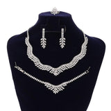 NEW ARRIVAL Luxury Simple Vintage AAA+ Cubic Zirconia Diamonds Jewellery Set