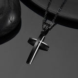 Super Popular Simple Fashion Stainless Steel Cross Necklace Pendant - Religious Jewellery - The Jewellery Supermarket