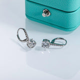 Remarkable 1 Carat D Color ♥︎ High Quality Moissanite Diamonds ♥︎ Dangle Drop Earrings - Fine Jewellery - The Jewellery Supermarket
