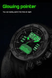 NEW - Military Watch Waterproof Sport Dual Display Watch Digital Watch for Men - The Jewellery Supermarket