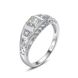 Impressive Leaf Filigree High Quality Moissanite Diamonds Ring - Trending Fine Jewellery - The Jewellery Supermarket