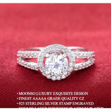 NEW Luxury Fashion Design Round Cut AAA+ Quality CZ Diamonds High End Ring - The Jewellery Supermarket