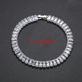 Amazing AAA+ Cubic Zirconia Diamonds Round Tennis Bracelet for Women - The Jewellery Supermarket