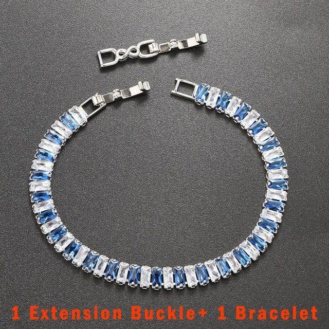 Luxury ♥︎ High Quality AAA+ Cubic Zirconia Diamonds ♥︎ Tennis Bracelet - The Jewellery Supermarket